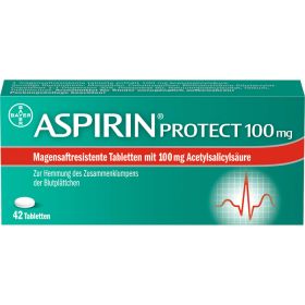 ASPIRIN Protect 100 mg magensaftres.Tabletten 42 St – PZN 6706149 из немецкой аптеки