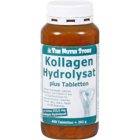 KOLLAGEN HYDROLYSAT plus Tabletten 400 St – PZN 6932897 из немецкой аптеки