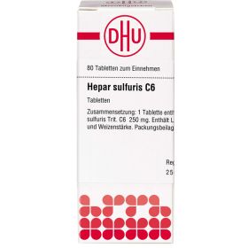 HEPAR SULFURIS C 6 Tabletten 80 St – PZN 7169647 из немецкой аптеки