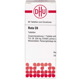 RUTA C 6 Tabletten 80 St – PZN 7179232 из немецкой аптеки