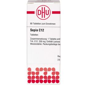 SEPIA C 12 Tabletten 80 St – PZN 7180146 из немецкой аптеки