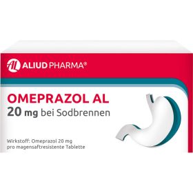 OMEPRAZOL AL 20 mg b.Sodbr.magensaftres.Tabletten 14 St – PZN 7569157 из немецкой аптеки