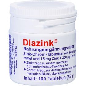 DIAZINK Tabletten 100 St – PZN 7734685 из немецкой аптеки