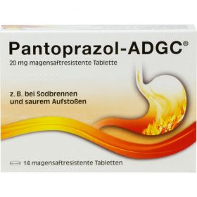 PANTOPRAZOL ADGC 20 mg magensaftres.Tabletten 14 St – PZN 8998392 из немецкой аптеки