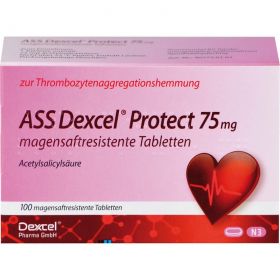 ASS Dexcel Protect 75 mg magensaftres.Tabletten 100 St – PZN 9372849 из немецкой аптеки