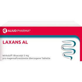 LAXANS AL magensaftresistente berzogene Tabletten 200 St – PZN 10916160 из немецкой аптеки