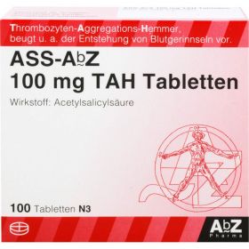 ASS AbZ 100 mg TAH Tabletten 100 St – PZN 11481830 из немецкой аптеки