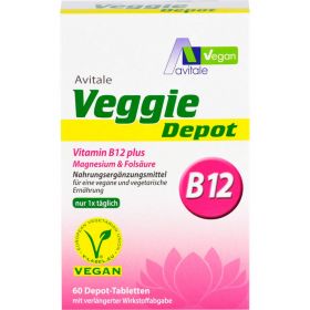 VEGGIE Depot Vitamin B12+Magnesium+Folsure Tabl. 60 St – PZN 11674339 из немецкой аптеки