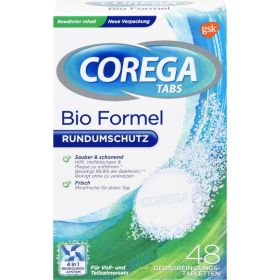 COREGA Tabs Bioformel 48 St – PZN 13334211 из немецкой аптеки