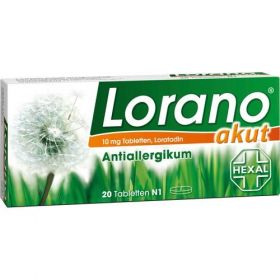 Lorano akut, 20 ST – PZN 7222502 из немецкой аптеки