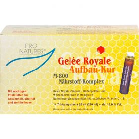 GELEE ROYAL Aufbaukur M800 Trinkampullen 14X20 g – PZN 14812 из немецкой аптеки