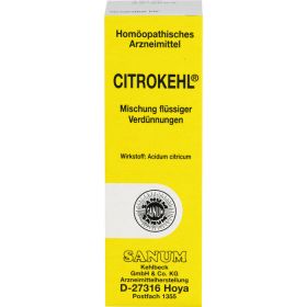 CITROKEHL Tropfen 30 ml – PZN 182567 из немецкой аптеки