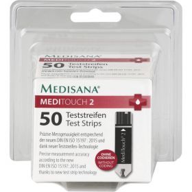 MEDISANA Meditouch 2 Teststreifen 2X25 St – PZN 259235 из немецкой аптеки