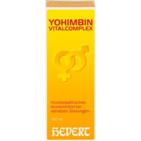 YOHIMBIN Vitalcomplex Hevert Tropfen 100 ml – PZN 352851 из немецкой аптеки