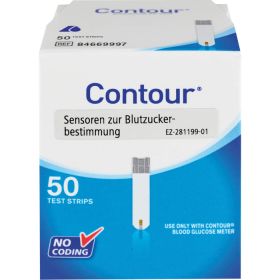 CONTOUR Sensoren Teststreifen 50 St – PZN 363257 из немецкой аптеки