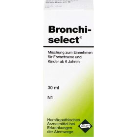BRONCHISELECT Tropfen 30 ml – PZN 1190089 из немецкой аптеки