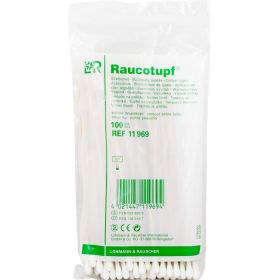 RAUCOTUPF Stieltupfer kleiner Wattekopf 100 St – PZN 1369167 из немецкой аптеки