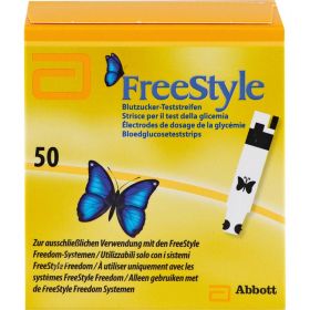 FREESTYLE Teststreifen 50 St – PZN 1510654 из немецкой аптеки