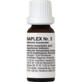REGENAPLEX Nr.5 Tropfen 15 ml – PZN 2641890 из немецкой аптеки