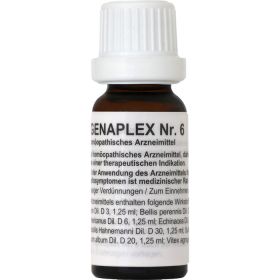 REGENAPLEX Nr.6 Tropfen 15 ml – PZN 2641909 из немецкой аптеки