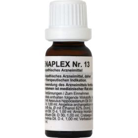 REGENAPLEX Nr.13 Tropfen 15 ml – PZN 2642004 из немецкой аптеки