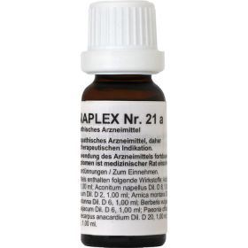 REGENAPLEX Nr.21 a Tropfen 15 ml – PZN 2642079 из немецкой аптеки