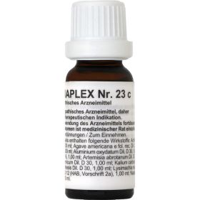 REGENAPLEX Nr.23 c Tropfen 15 ml – PZN 2642168 из немецкой аптеки