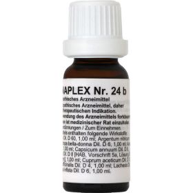 REGENAPLEX Nr.24 b Tropfen 15 ml – PZN 2642180 из немецкой аптеки