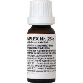 REGENAPLEX Nr.26 c Tropfen 15 ml – PZN 2642257 из немецкой аптеки