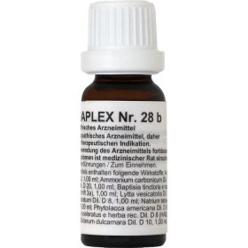 REGENAPLEX Nr.28 b Tropfen 15 ml – PZN 2642292 из немецкой аптеки