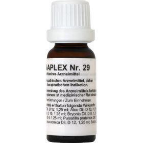 REGENAPLEX Nr.29 Tropfen 15 ml – PZN 2642300 из немецкой аптеки