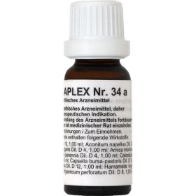 REGENAPLEX Nr.34 a Tropfen 15 ml – PZN 2642435 из немецкой аптеки