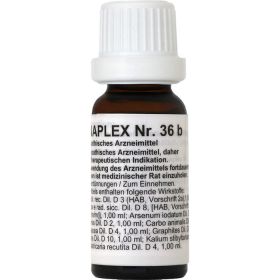 REGENAPLEX Nr.36 b Tropfen 15 ml – PZN 2642501 из немецкой аптеки