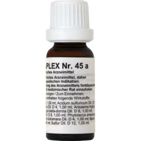 REGENAPLEX Nr.45 a Tropfen 15 ml – PZN 2642665 из немецкой аптеки
