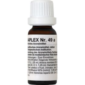 REGENAPLEX Nr.49 a Tropfen 15 ml – PZN 2642725 из немецкой аптеки