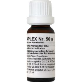 REGENAPLEX Nr.50 a Tropfen 15 ml – PZN 2642783 из немецкой аптеки