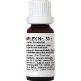 REGENAPLEX Nr.50 d Tropfen 15 ml – PZN 2642820 из немецкой аптеки