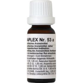 REGENAPLEX Nr.53 a Tropfen 15 ml – PZN 2642926 из немецкой аптеки