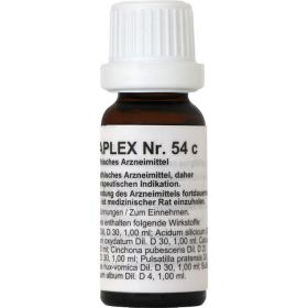 REGENAPLEX Nr.54 c Tropfen 15 ml – PZN 2642978 из немецкой аптеки