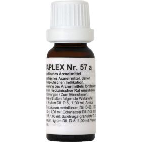 REGENAPLEX Nr.57 a Tropfen 15 ml – PZN 2643015 из немецкой аптеки