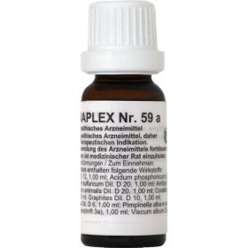 REGENAPLEX Nr.59 a Tropfen 15 ml – PZN 2643038 из немецкой аптеки