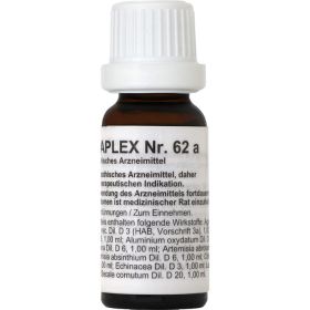 REGENAPLEX Nr.62 a Tropfen 15 ml – PZN 2643096 из немецкой аптеки