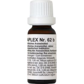 REGENAPLEX Nr.62 b Tropfen 15 ml – PZN 2643104 из немецкой аптеки