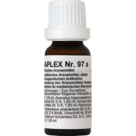 REGENAPLEX Nr.97 a Tropfen 15 ml – PZN 2643535 из немецкой аптеки