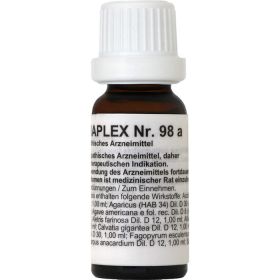 REGENAPLEX Nr.98 a Tropfen 15 ml – PZN 2643541 из немецкой аптеки
