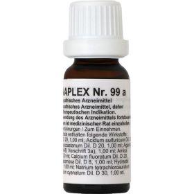 REGENAPLEX Nr.99 a Tropfen 15 ml – PZN 2643558 из немецкой аптеки