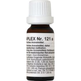 REGENAPLEX Nr.121 a Tropfen 15 ml – PZN 2643736 из немецкой аптеки