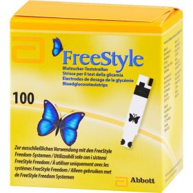 FREESTYLE Teststreifen 100 St – PZN 2885014 из немецкой аптеки
