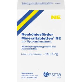 NEUKNIGSFRDER Mineraltabletten NE 200 St – PZN 3050470 из немецкой аптеки