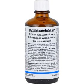 BALDRIANTINKTUR Herbeta DAB 8 100 ml – PZN 3118498 из немецкой аптеки